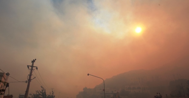 Bodrum’da yangın kontrol altına alındı