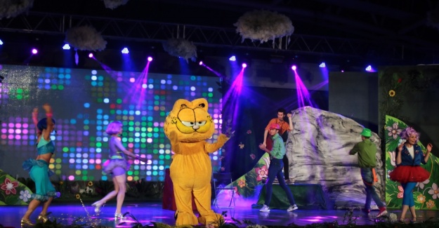 En tembel kedi Garfield müzikal şovuyla EXPO’da