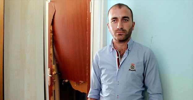 Elazığ'da yurdu zarar gören üniversitelilerden teröre tepki
