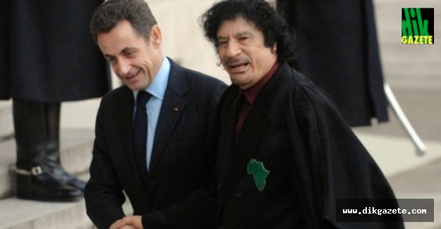Kaddafi’den Sarkozy’ye destek iddiası büyütülüyor!