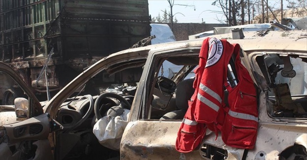 ABD'ye göre insani yardım konvoyunu Rus uçakları vurdu