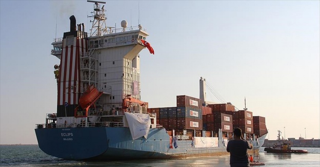 Türkiye'den gönderilen ikinci yardım gemisi Gazze'ye ulaştı
