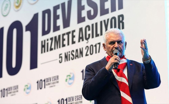 Başbakan Yıldırım: İzmir'in Marmaray'ı için ihaleye çıkıyoruz