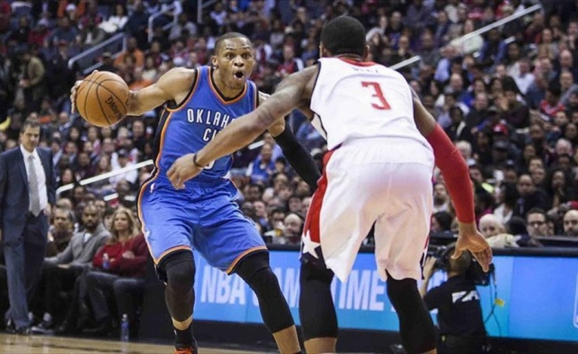 Westbrook NBA tarihindeki yerini aldı