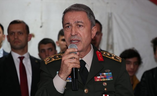 Genelkurmay Başkanı Akar: Mücadelemiz son terörist etkisiz hale getirilene kadar devam edecek