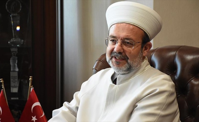 Diyanet İşleri Başkanı Görmez: Diyanet İşleri Başkanlığımızın varlığı, barışın ve huzurun teminatı