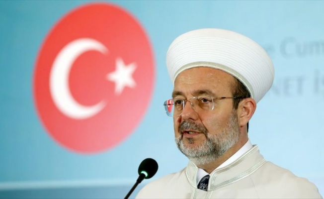 Diyanet İşleri Başkanı Görmez: 'Karadavi'nin maruz kaldığı üzüntü verici sözleri kınıyoruz'