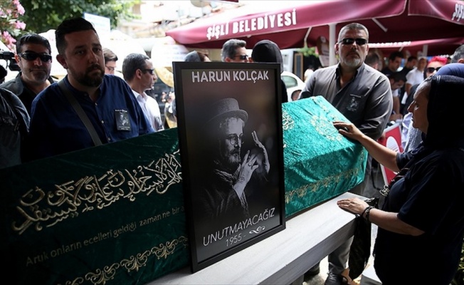 Harun Kolçak son yolculuğuna uğurlanıyor