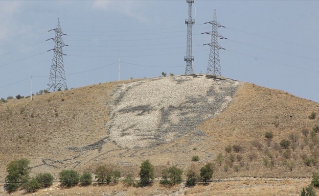 Uzaydan görülen dev Atatürk portresine bakım yapılacak