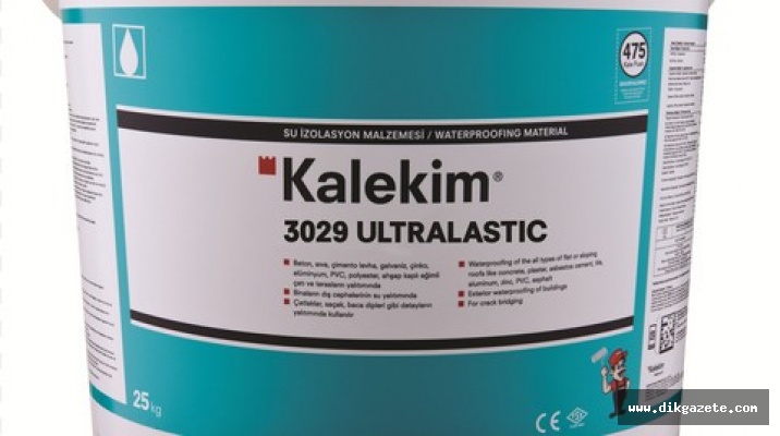 Kalekim Ultralastic su yalıtımına hızlı ve güçlü çözüm sunuyor