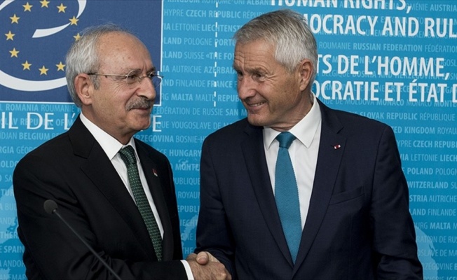CHP Genel Başkanı Kılıçdaroğlu: Avrupa Konseyi'ni kendi evimiz olarak görüyoruz