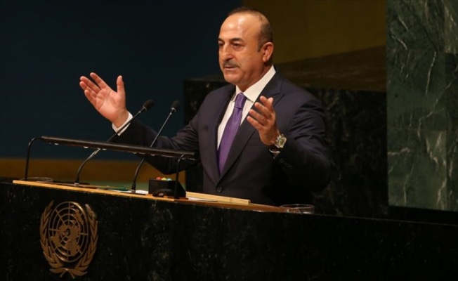 Dışişleri Bakanı Çavuşoğlu: Bugün adalet ve barış için sesimizi yükselteceğiz'