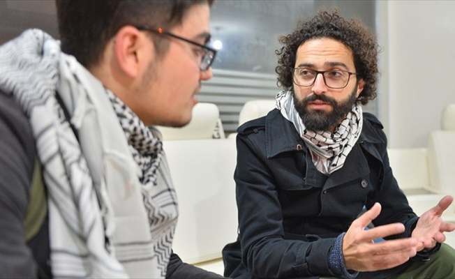 Filistinli yönetmen Ebu Salih: Cumhurbaşkanı Erdoğan'ın tavrını gördük ve mutlu olduk