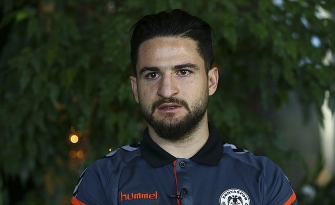 Atiker Konyasporlu futbolcu &Ouml;mer Ali Şahiner: İlk yarıyı istediğimiz yerde bitiremedik