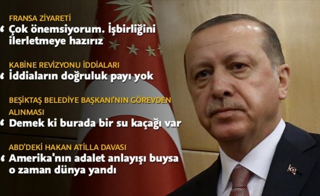 Cumhurbaşkanı Erdoğan: T&uuml;rkiye ve Fransa arasındaki iş birliği hayati &ouml;nem taşıyor