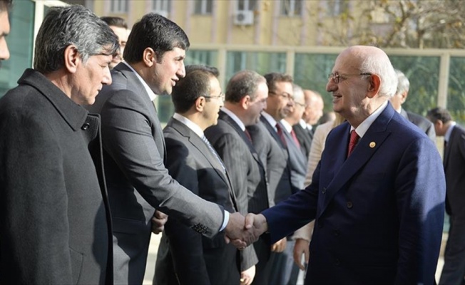 TBMM Başkanı Kahraman: Terörün son bulması için gerekeni yapıyoruz