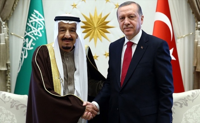 Cumhurbaşkanı Erdoğan ile Suudi Arabistan Kralı Selman telefonda g&ouml;r&uuml;şt&uuml;
