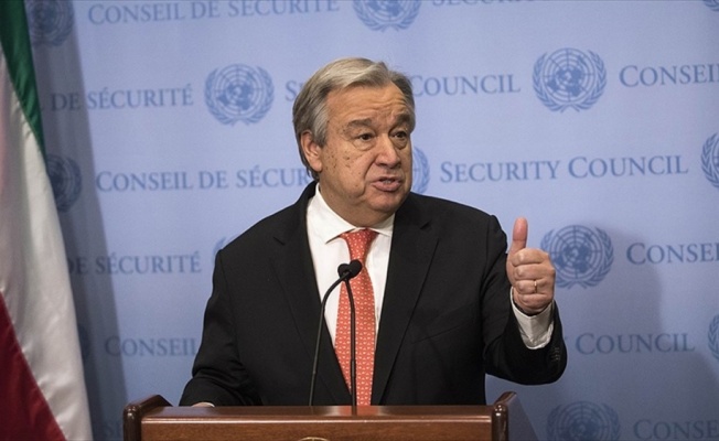 Guterres, Kuzey Kore Meclis Başkanı Kim ile görüştü