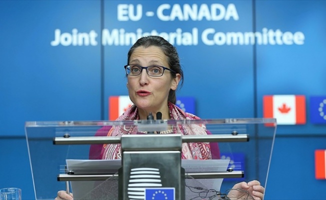 Kanada Dışişleri Bakanı Freeland: Kanada, T&uuml;rkiye'nin meşru g&uuml;venlik endişelerini kabul etmektedir