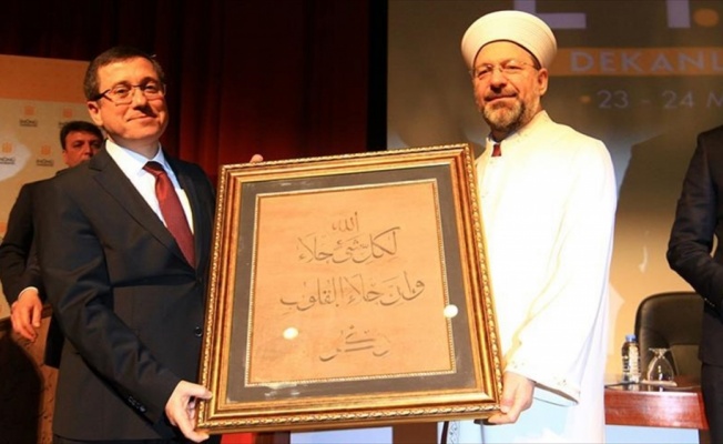 Diyanet İşleri Başkanı Erbaş: Din ve medya ilişkisi daha &ouml;nemli hale gelmiştir