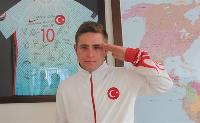Down sendromlu milli sporcu Ali Topaloğlu: T&uuml;rkiye'nin Usain Bolt'u olmak istiyorum