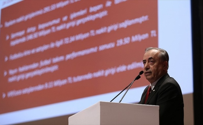 Galatasaray Kulübü Başkanı Mustafa Cengiz: 291 milyon lira nakit akışı sağladık