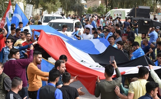 Kerkük'te Türkmenler Nevruz Bayramı'nı kutladı