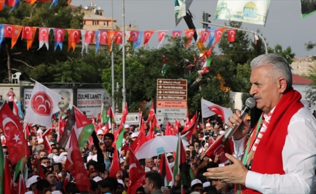 Başbakan Yıldırım: Zulümle abat olunmaz