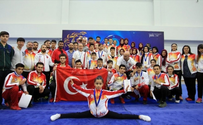 Wushu Şampiyonası'nda 7 altın, 8 gümüş, 10 bronz madalya