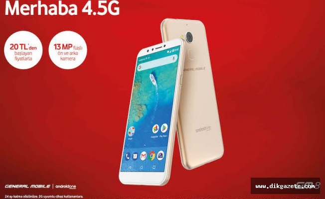 General Mobile'ın iki yeni modeli uygun fiyatlarla Vodafone’da