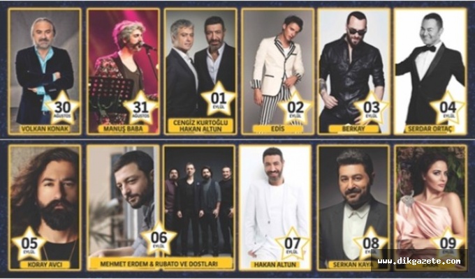 Turkcell ile “Yıldızlı Geceler“ konserleri başlıyor