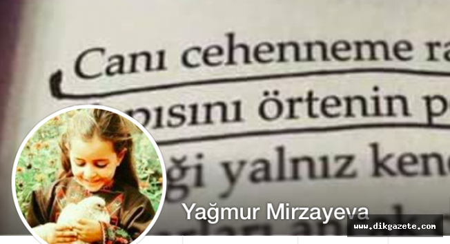 Bazı &ldquo;Rahatsızlar&rdquo;ın rahatsız edici "Yağmur Mirzayeva kimdir?&rdquo;&nbsp;sorusuna mecburi bir a&ccedil;ıklama!