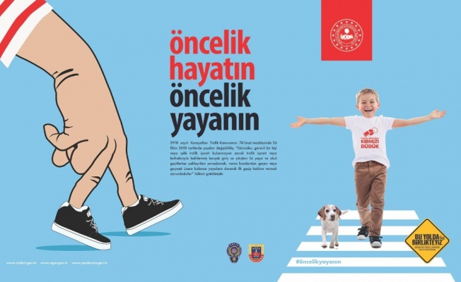 81 ilde "Öncelik Hayatın, Öncelik Yayanın” eylemi