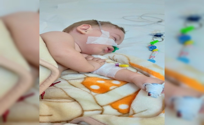 Cezaevinde annesi ile kalan SMA hastası torunu i&ccedil;in yardım istedi