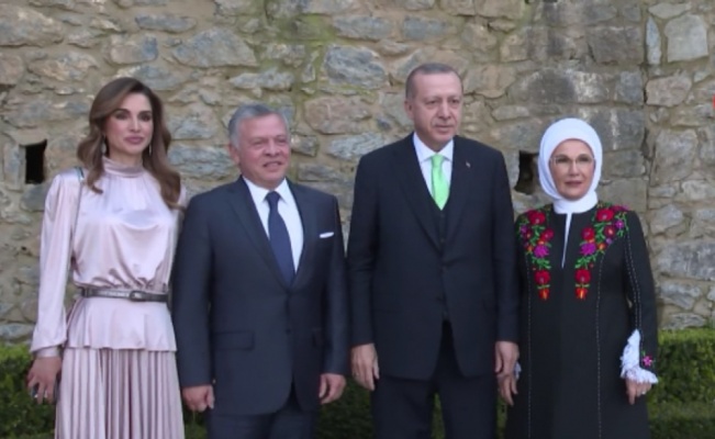 Erdoğan, &Uuml;rd&uuml;n Kralı 2. Abdullah ile bir araya geldi