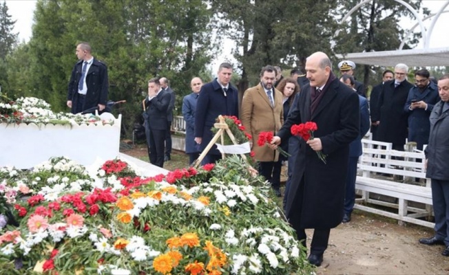 İçişleri Bakanı Soylu KKTC'de Denktaş ailesine taziye ziyaretinde bulundu