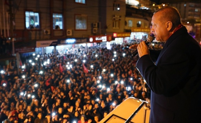 Cumhurbaşkanı Erdoğan: Bizim vatansever, milliyetperver olmaktan başka gayemiz olamaz