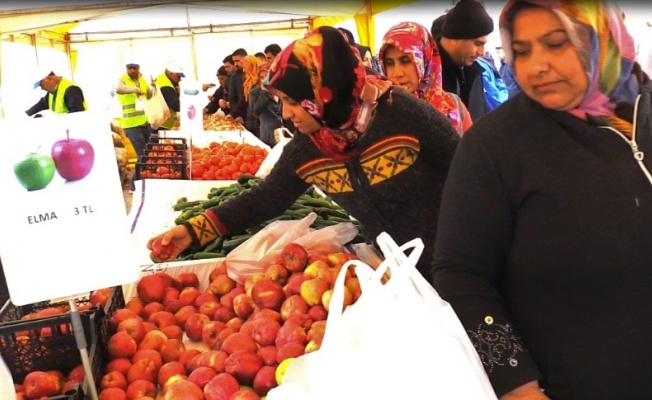 Kentin 12 noktasına tanzim satış merkezi kuruldu