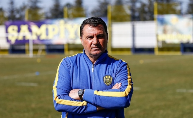 MKE Ankaragücü Teknik Direktörü Kaplan: MKE Ankaragücü küme düşecek' diye bir korkumuz yok