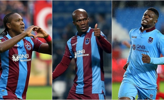 Trabzonspor'un golcü üçlüsü