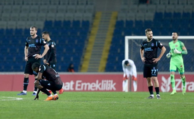 Trabzonspor'un ikinci yarı hüsranı