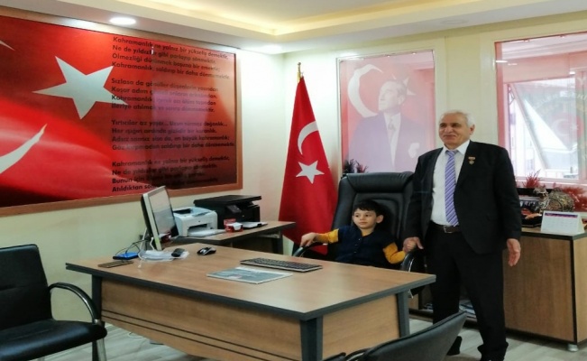 Şehit torununun ilk istediği dedesini görmek oldu