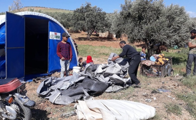 Esad Rejimi’nin saldırıları sonucu siviller güvenli bölgelere göç etmeye başladı
