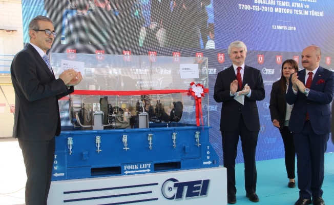 İlk yerli helikopter motoru Savunma Sanayii’ne teslim edildi