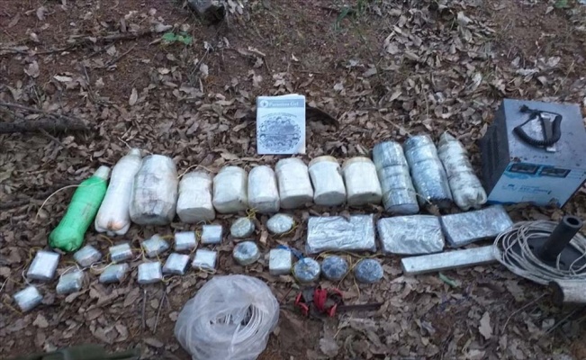 Pençe Harekatı’nda PKK’ya ait 4 girişli 13 odalı sığınak imha edildi