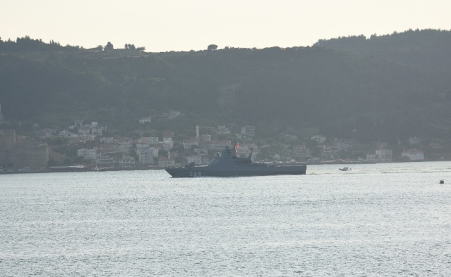 Rus savaş gemisi ’Vasily Bykov’ Akdeniz’e iniyor
