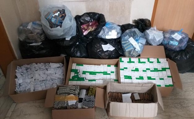 Sınır hattında 13 bin 502 adet tıbbi ilaç ele geçirildi