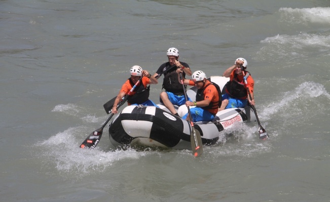 Tunceli’de Dünya Rafting Şampiyonası heyecanı