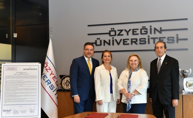 Özyeğin Üniversitesi ile Accor arasında iş birliği