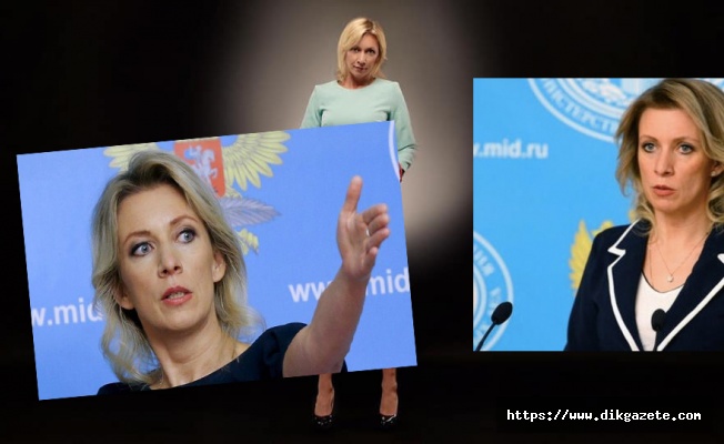 Rus Dışişleri S&ouml;zc&uuml;s&uuml; Zaharova "Ben sadece kedicik değilim" dedi ve bakın nasıl bir fotoğraf paylaştı